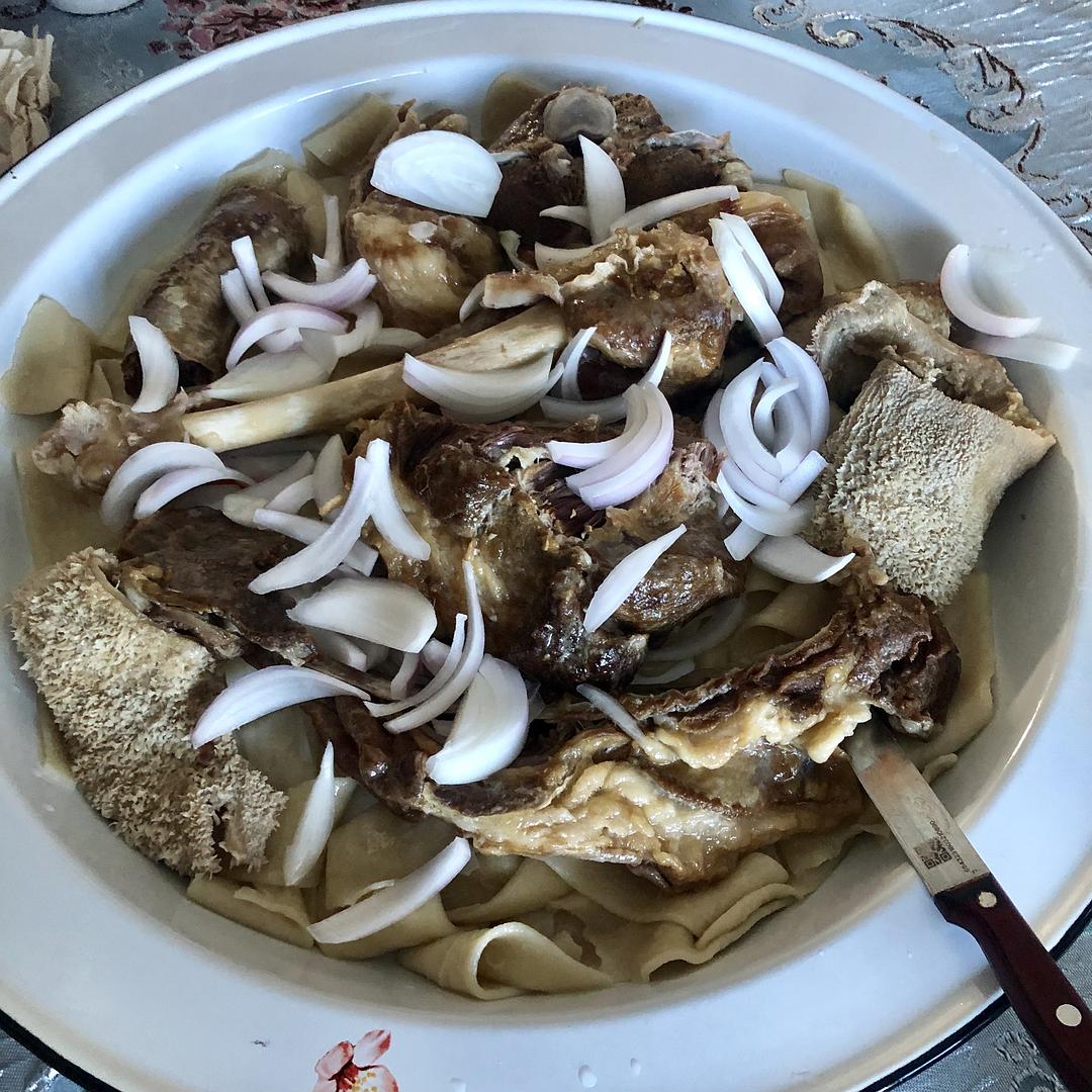 Xinjiang Panorama - Tianshan Mountains local food