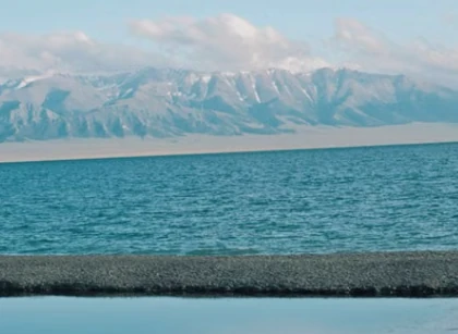 Sayram Lake Xinjiang — IP-Derived Trend Travel Spots (scene photo)